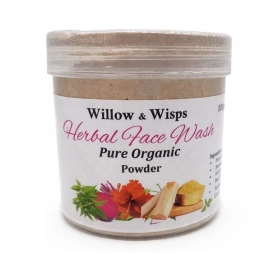Willow & Wisps Herbal Face Wash | Pure Organic Herbal Face Wash Powder - 100g