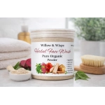 Willow & Wisps Herbal Face Wash | Pure Organic Herbal Face Wash Powder - 100g