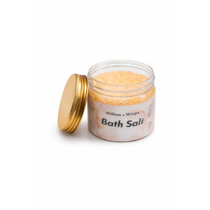 Willow & Wips Bath Salt  Herbal Bath Salt for Soft, Glowing Skin