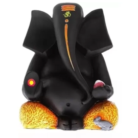 Welno, Unique Ganpati Bappa for Home Décor Pooja Room Temple Decorative Showpiece