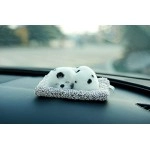 Welno Sleeping Baby Doggie Cat with pad for Car Dashboard Has purify air Decorative Showpiece 