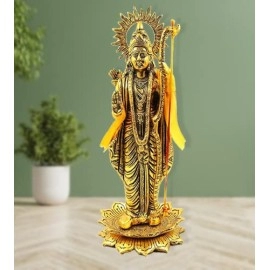 Shree Ram Statue for Mandir Pooja Metal Lord Shree Ram Statue/ Idol Decorative Showpiece