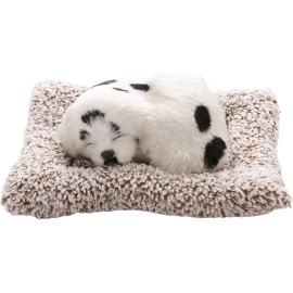 Welno Sleeping Baby Doggie Cat with pad for Car Dashboard Has purify air Decorative Showpiece 